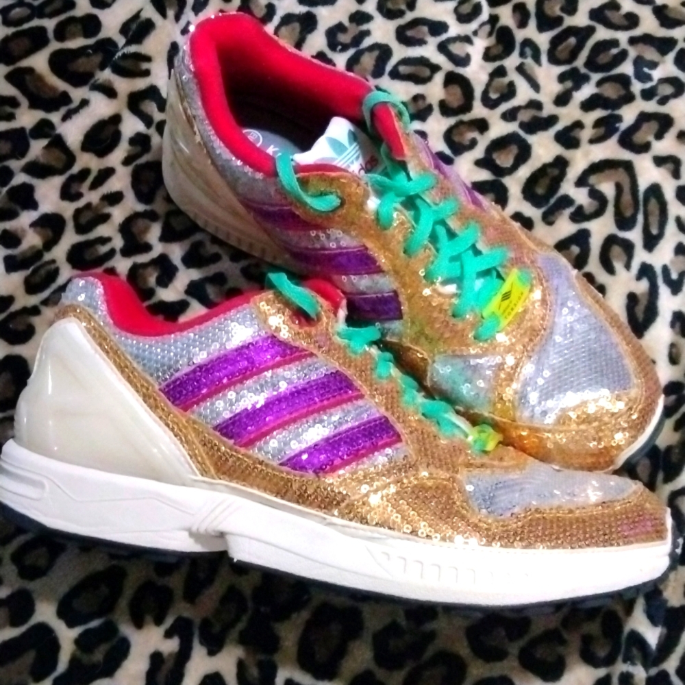 Adidas  TORSION  ZX 6000 SEQUIN SNEAKERS